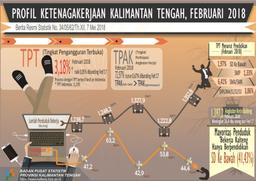 Februari 2018, Tingkat  Pengangguran Terbuka Provinsi Kalimantan Tengah Sebesar 3,18 Persen